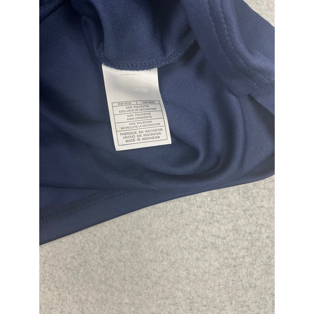 University Of Illinois Shirt Mens M Navy Nike Center Swoosh Fighting Illini - Picture 7 of 9